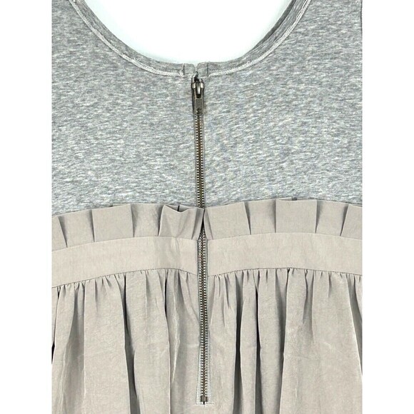 81 POPPIES Womens Gray Size 4 Drape Pockets Sleeveless Jersey Tank Dress H1 - Picture 11 of 12
